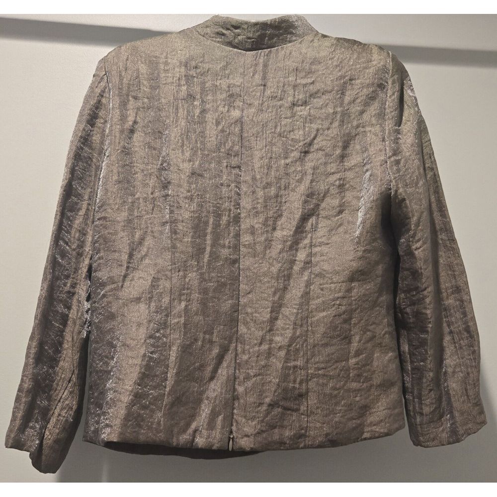 J.R. Nites Carol‎ Lin Olive Green Evening Party Cocktail Dress Jacket size 12 - Picture 2 of 6